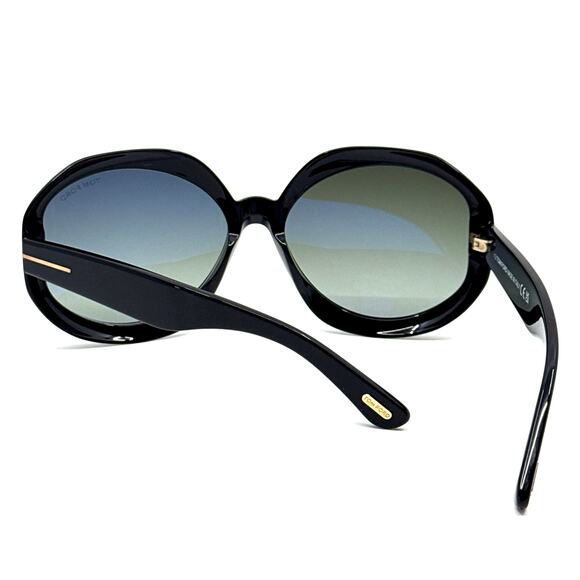 New, TOM FORD Georgia-02 Sunglasses TF1011 01B Authentic - Picture 10 of 11